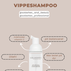 Vippeshampoo solashes