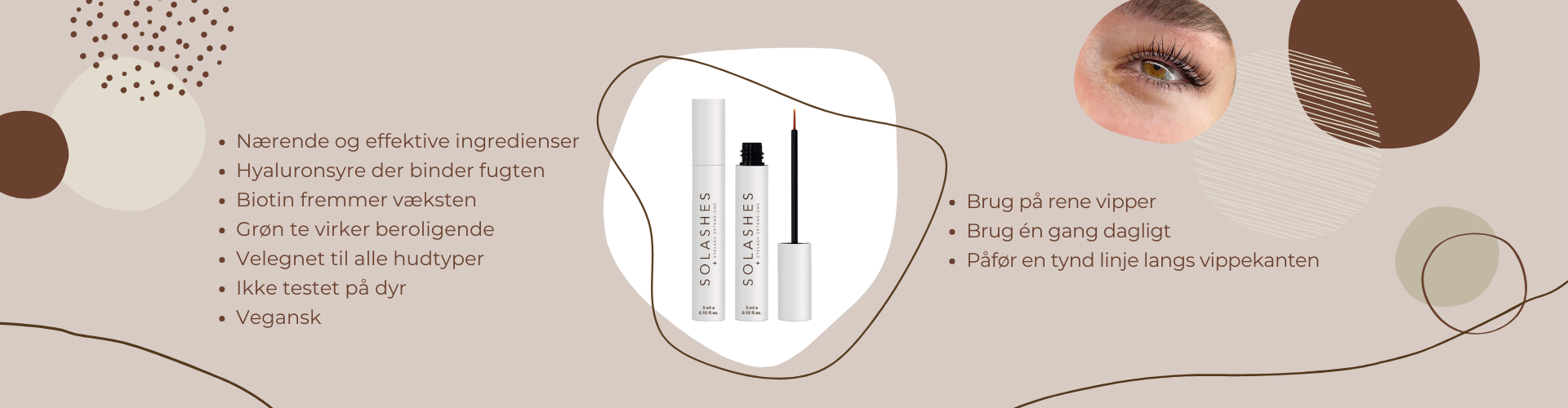 Vippe serum, lash lift