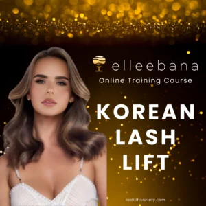 korean lash lift online kursus