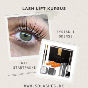 FYSISK KURSUS - lash lift inkl. startsæt